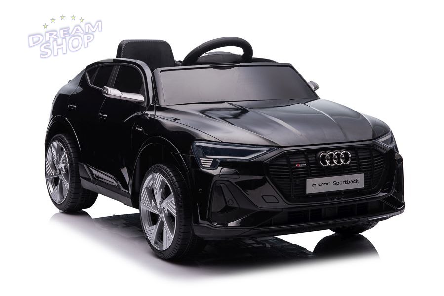 Auto Na Akumulator Audi E- Tron Czarne QLS-6688 Auto Na Akumulator Audi E- Tron Czarne QLS-6688
