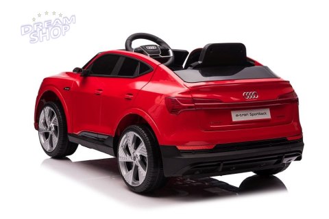 Auto Na Akumulator Audi E- Tron Czerwone QLS-6688 Auto Na Akumulator Audi E- Tron Czerwone QLS-6688