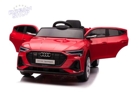 Auto Na Akumulator Audi E- Tron Czerwone QLS-6688 Auto Na Akumulator Audi E- Tron Czerwone QLS-6688