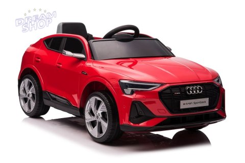 Auto Na Akumulator Audi E- Tron Czerwone QLS-6688 Auto Na Akumulator Audi E- Tron Czerwone QLS-6688