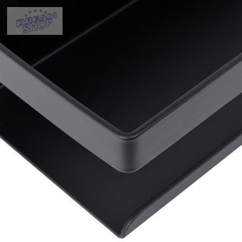 Półka loft MEGARA 30cm czarna Półka loft MEGARA 30cm czarna