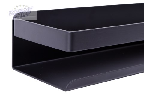 Półka loft MEGARA 50 cm czarna Półka loft MEGARA 50 cm czarna