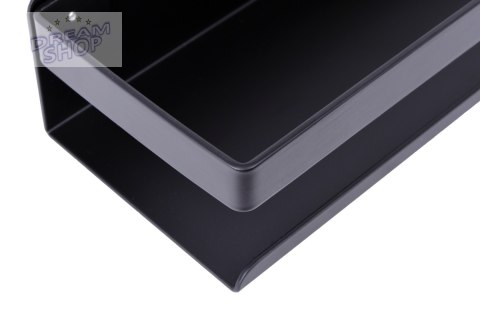 Półka loft MEGARA 50 cm czarna Półka loft MEGARA 50 cm czarna