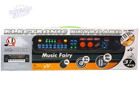 Keyboard Organy z Mikrofonem 37 Klawiszy USB Keyboard Organy z Mikrofonem 37 Klawiszy USB