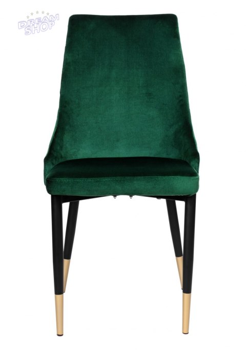 Krzesło VERMONT ciemnozielone Velvet Krzesło VERMONT ciemnozielone Velvet