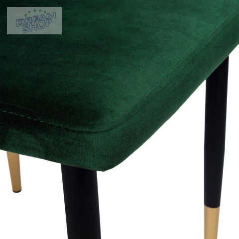Krzesło VERMONT ciemnozielone Velvet Krzesło VERMONT ciemnozielone Velvet