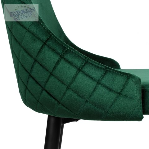 Krzesło VERMONT ciemnozielone Velvet Krzesło VERMONT ciemnozielone Velvet