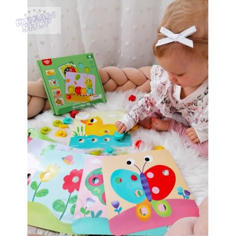 TOOKY TOY Układanka Klocki dla Dzieci Zwierzęta Dopasuj Nauka Kształtów Kolorów + Plansze TOOKY TOY Układanka Klocki dla Dzieci Zwierzęta Dopasuj Nauka Kształtów Kolorów + Plansze