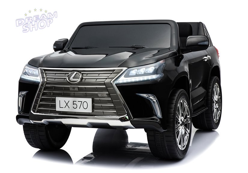 Auto na Akumulator LEXUS DK-LX570 Czarny Lakierowany Auto na Akumulator LEXUS DK-LX570 Czarny Lakierowany