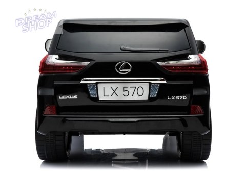Auto na Akumulator LEXUS DK-LX570 Czarny Lakierowany Auto na Akumulator LEXUS DK-LX570 Czarny Lakierowany