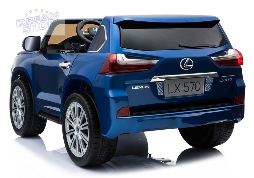 Auto na Akumulator LEXUS DK-LX570 Niebieski Lakierowany Auto na Akumulator LEXUS DK-LX570 Niebieski Lakierowany