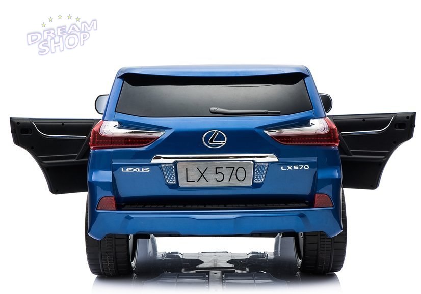 Auto na Akumulator LEXUS DK-LX570 Niebieski Lakierowany Auto na Akumulator LEXUS DK-LX570 Niebieski Lakierowany