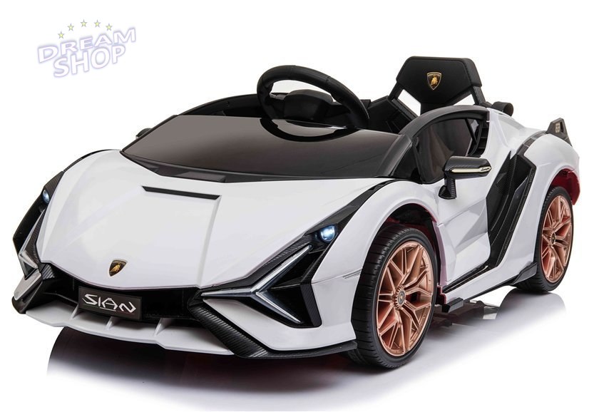 Auto na akumulator Lamborghini Sian Biały