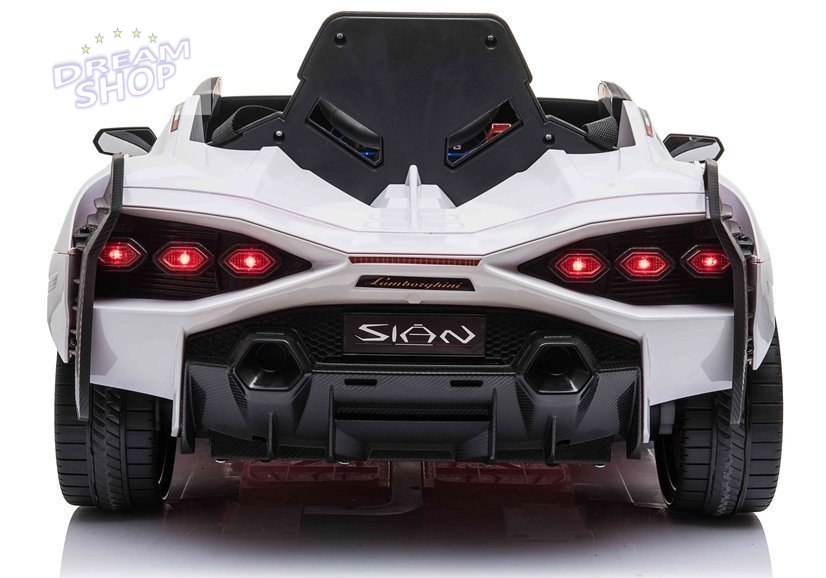 Auto na akumulator Lamborghini Sian Biały Auto na akumulator Lamborghini Sian Biały