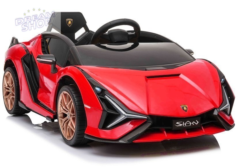 Auto na akumulator Lamborghini Sian Czerwony Auto na akumulator Lamborghini Sian Czerwony