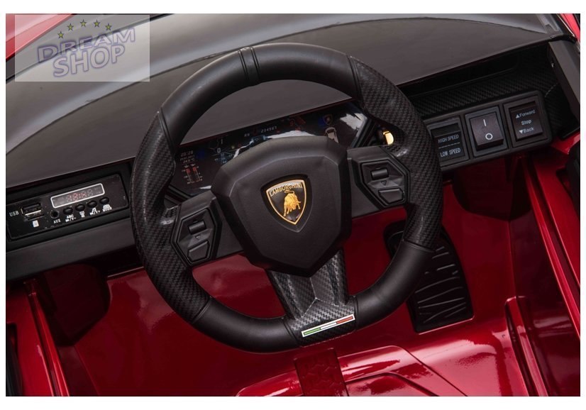 Auto na akumulator Lamborghini Sian Czerwony Auto na akumulator Lamborghini Sian Czerwony