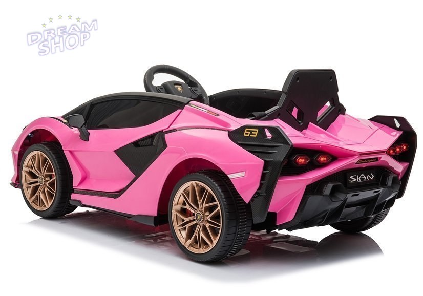 Auto na akumulator Lamborghini Sian Różowy Auto na akumulator Lamborghini Sian Różowy