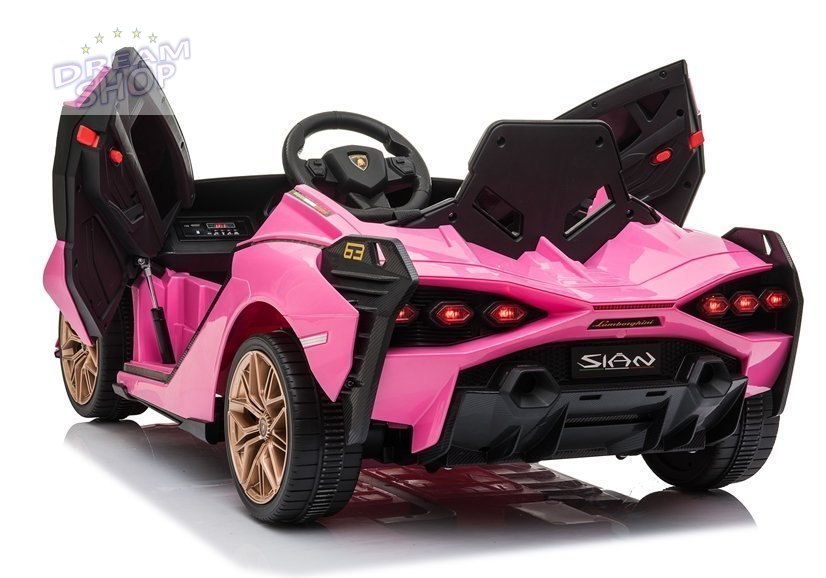 Auto na akumulator Lamborghini Sian Różowy Auto na akumulator Lamborghini Sian Różowy