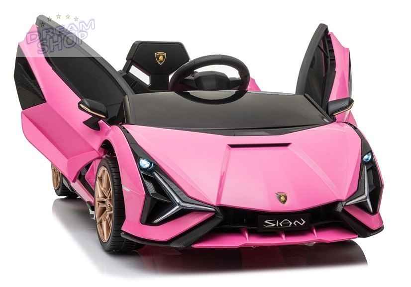 Auto na akumulator Lamborghini Sian Różowy Auto na akumulator Lamborghini Sian Różowy