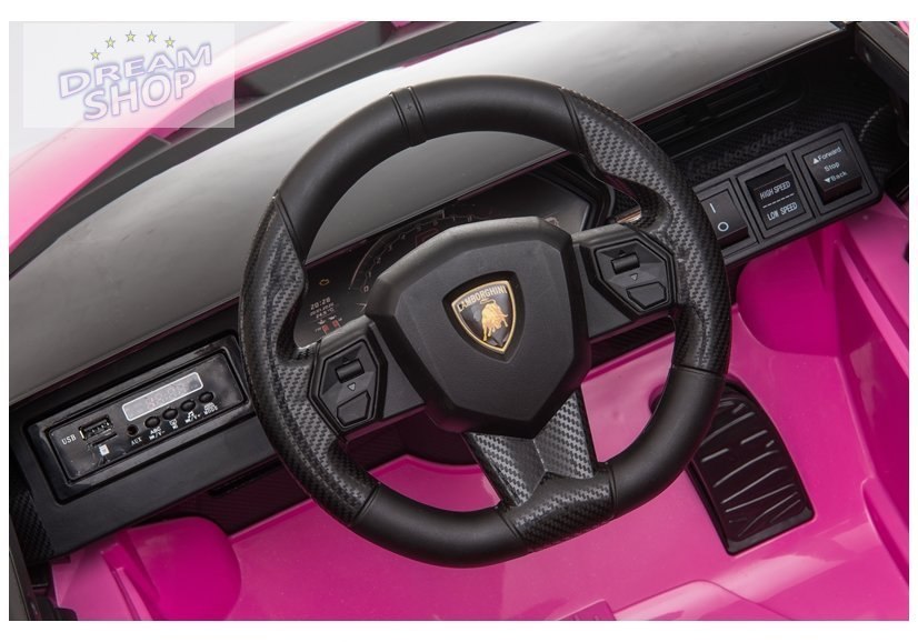 Auto na akumulator Lamborghini Sian Różowy Auto na akumulator Lamborghini Sian Różowy