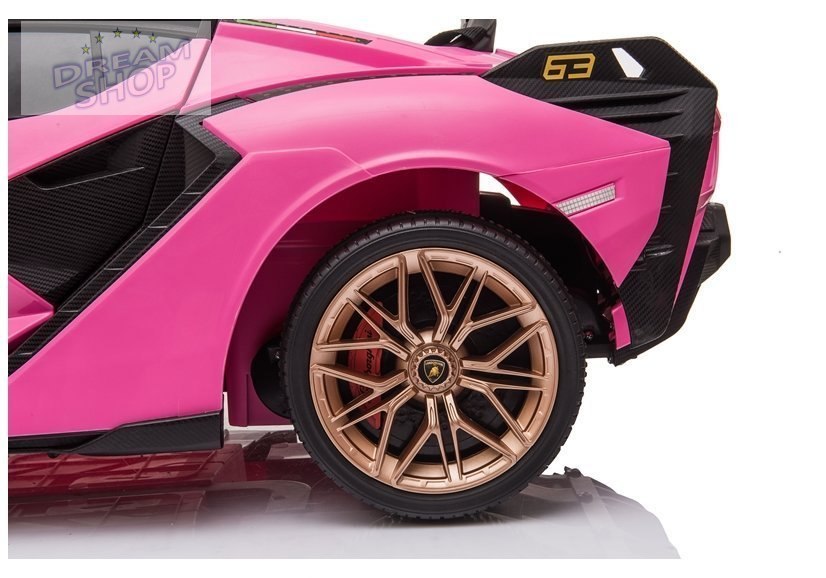 Auto na akumulator Lamborghini Sian Różowy Auto na akumulator Lamborghini Sian Różowy