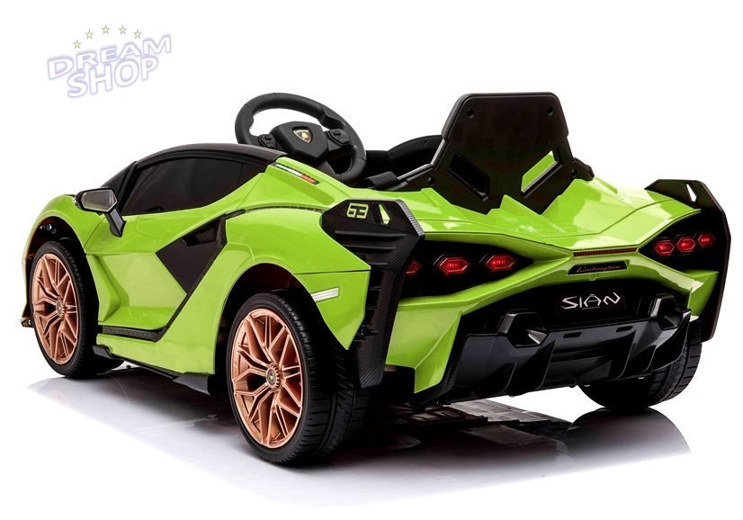 Auto na akumulator Lamborghini Sian Zielony Auto na akumulator Lamborghini Sian Zielony