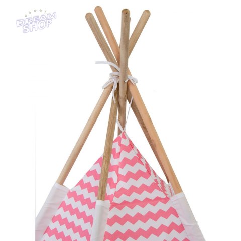 Namiot wigwam Enero toys classic pink