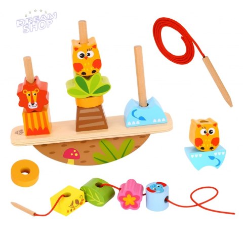 TOOKY TOY Układanka Balansująca Zwierzęta TOOKY TOY Układanka Balansująca Zwierzęta