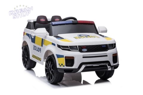Auto Na Akumulator BBH-021 Policyjne Białe Auto Na Akumulator BBH-021 Policyjne Białe
