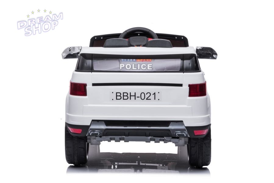 Auto Na Akumulator BBH-021 Policyjne Białe
