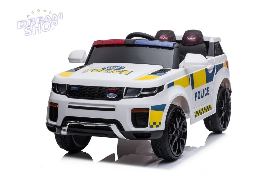 Auto Na Akumulator BBH-021 Policyjne Białe Auto Na Akumulator BBH-021 Policyjne Białe