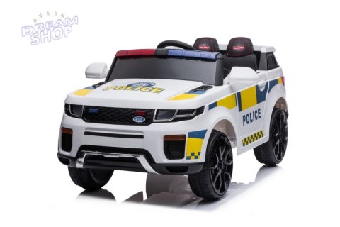 Auto Na Akumulator BBH-021 Policyjne Białe Auto Na Akumulator BBH-021 Policyjne Białe