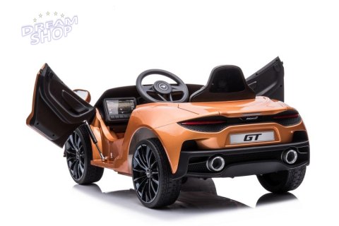 Auto Na Akumulator McLaren GT 12V Złote Lakierowane Auto Na Akumulator McLaren GT 12V Złote Lakierowane