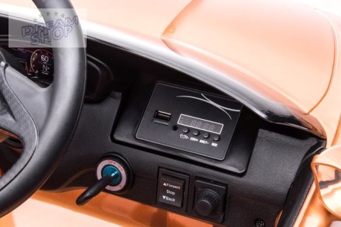Auto Na Akumulator McLaren GT 12V Złote Lakierowane Auto Na Akumulator McLaren GT 12V Złote Lakierowane
