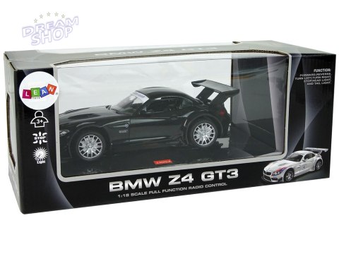 Auto Sportowe R/C 1:18 BMW Z4 GT3 Czarny 2.4 G Światła Auto Sportowe R/C 1:18 BMW Z4 GT3 Czarny 2.4 G Światła