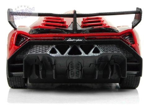 Auto Sportowe R/C 1:24 Lamborghini Veneno Czerwone 2.4 G Światła Auto Sportowe R/C 1:24 Lamborghini Veneno Czerwone 2.4 G Światła