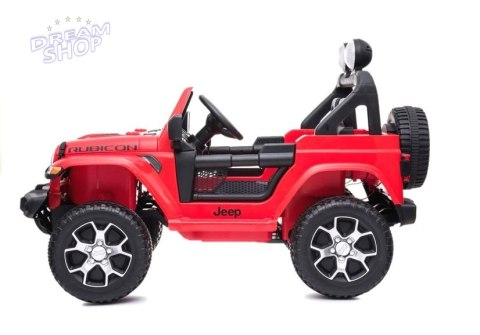 Auto na Akumulator Jeep Rubicon 4x4 Czerwony Auto na Akumulator Jeep Rubicon 4x4 Czerwony