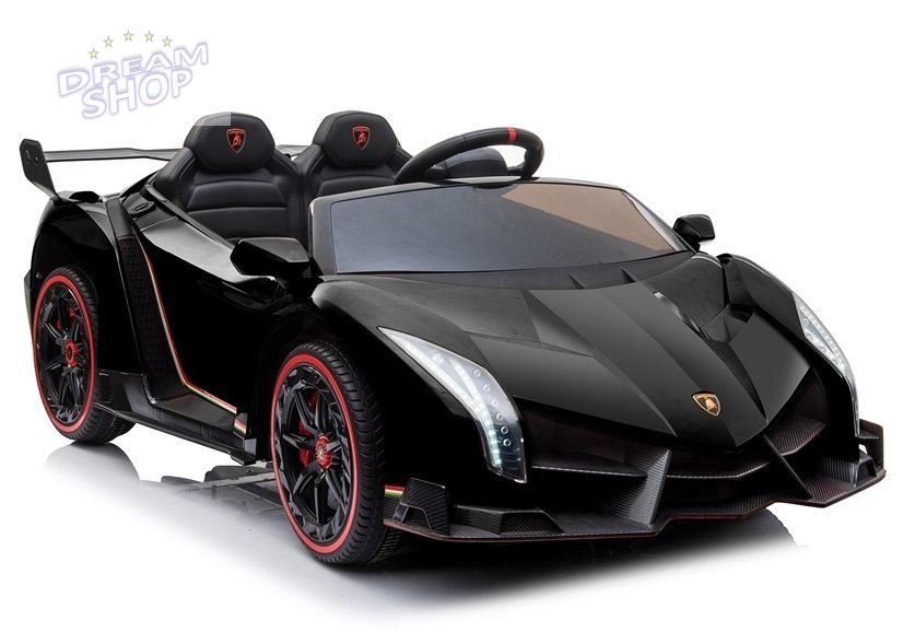 Auto na akumulator Lamborghini Veneno Czarny Auto na akumulator Lamborghini Veneno Czarny