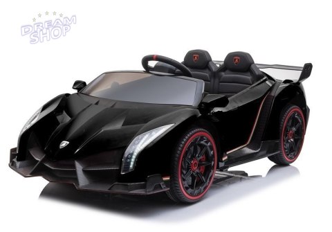 Auto na akumulator Lamborghini Veneno Czarny Auto na akumulator Lamborghini Veneno Czarny