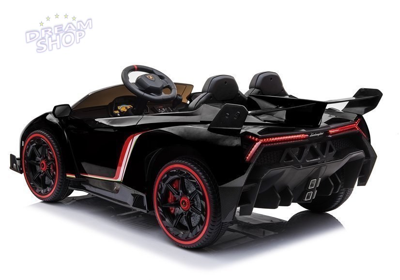 Auto na akumulator Lamborghini Veneno Czarny Auto na akumulator Lamborghini Veneno Czarny