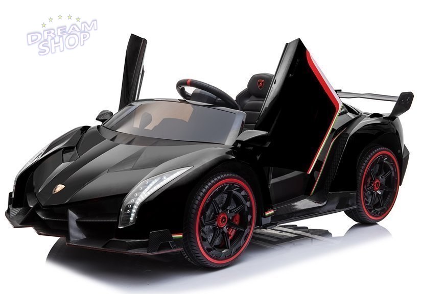 Auto na akumulator Lamborghini Veneno Czarny Auto na akumulator Lamborghini Veneno Czarny