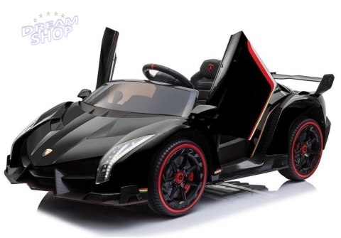 Auto na akumulator Lamborghini Veneno Czarny Auto na akumulator Lamborghini Veneno Czarny