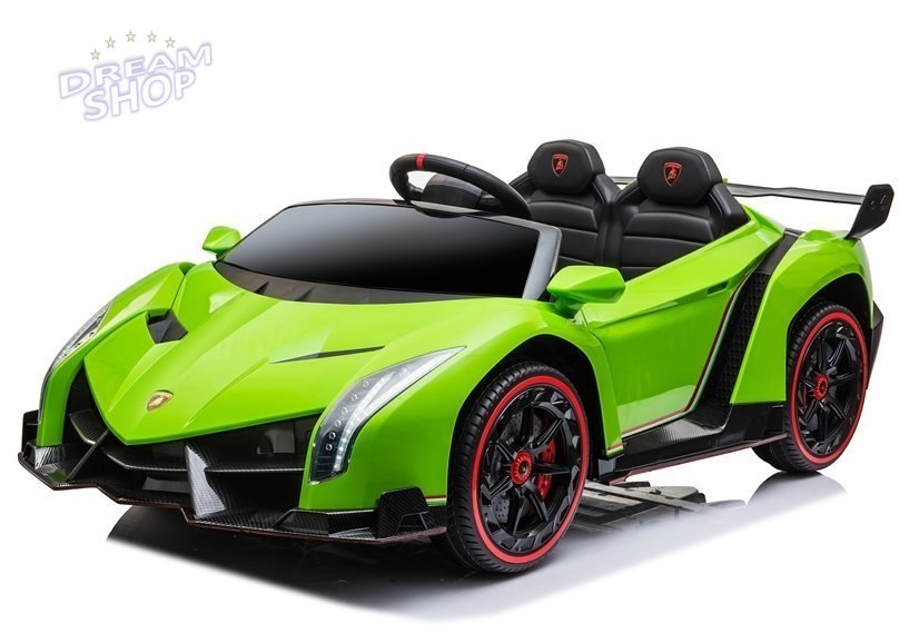Auto na akumulator Lamborghini Veneno Zielony Auto na akumulator Lamborghini Veneno Zielony