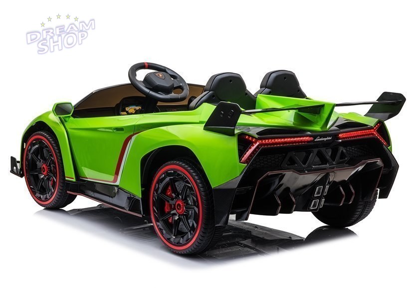 Auto na akumulator Lamborghini Veneno Zielony Auto na akumulator Lamborghini Veneno Zielony