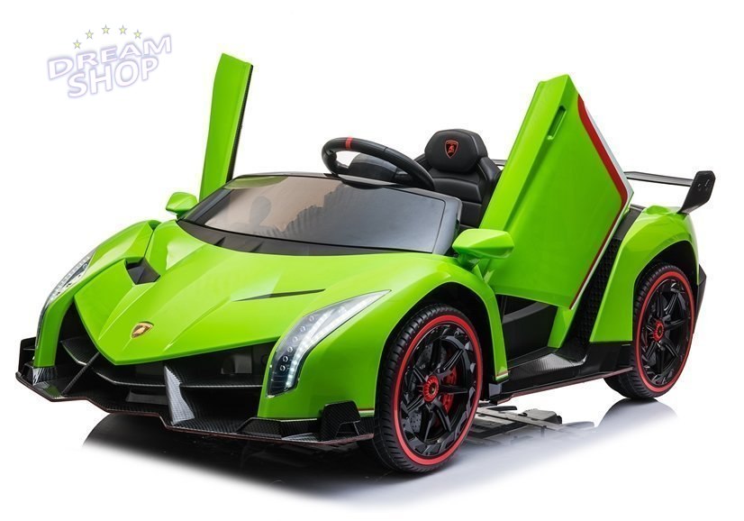 Auto na akumulator Lamborghini Veneno Zielony Auto na akumulator Lamborghini Veneno Zielony