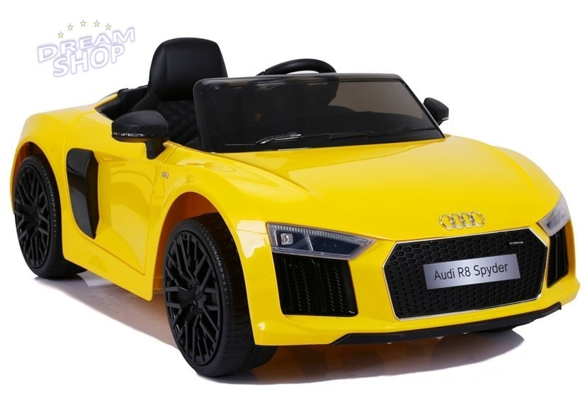 Pojazd na Akumulator Audi R8 JJ2198 Żółte Pojazd na Akumulator Audi R8 JJ2198 Żółte