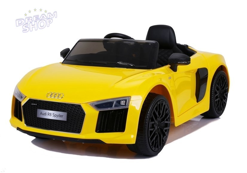 Pojazd na Akumulator Audi R8 JJ2198 Żółte Pojazd na Akumulator Audi R8 JJ2198 Żółte
