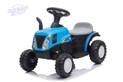 Traktor Na Akumulator z Przyczepą A009 Niebieski Traktor Na Akumulator z Przyczepą A009 Niebieski