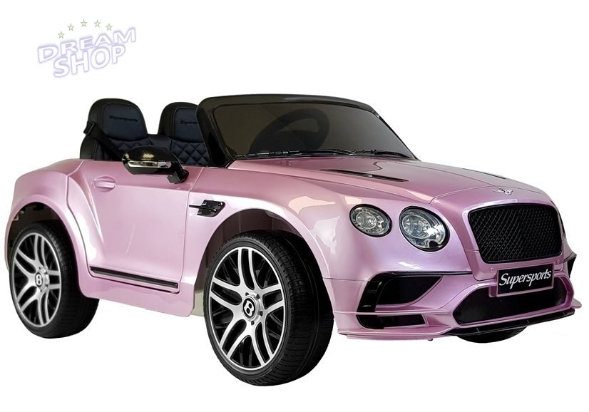 Auto na Akumulator Bentley Supersports JE1155 Różowy Lakier Auto na Akumulator Bentley Supersports JE1155 Różowy Lakier