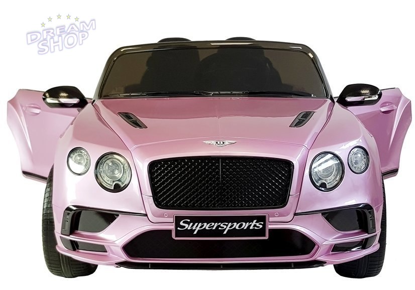 Auto na Akumulator Bentley Supersports JE1155 Różowy Lakier Auto na Akumulator Bentley Supersports JE1155 Różowy Lakier